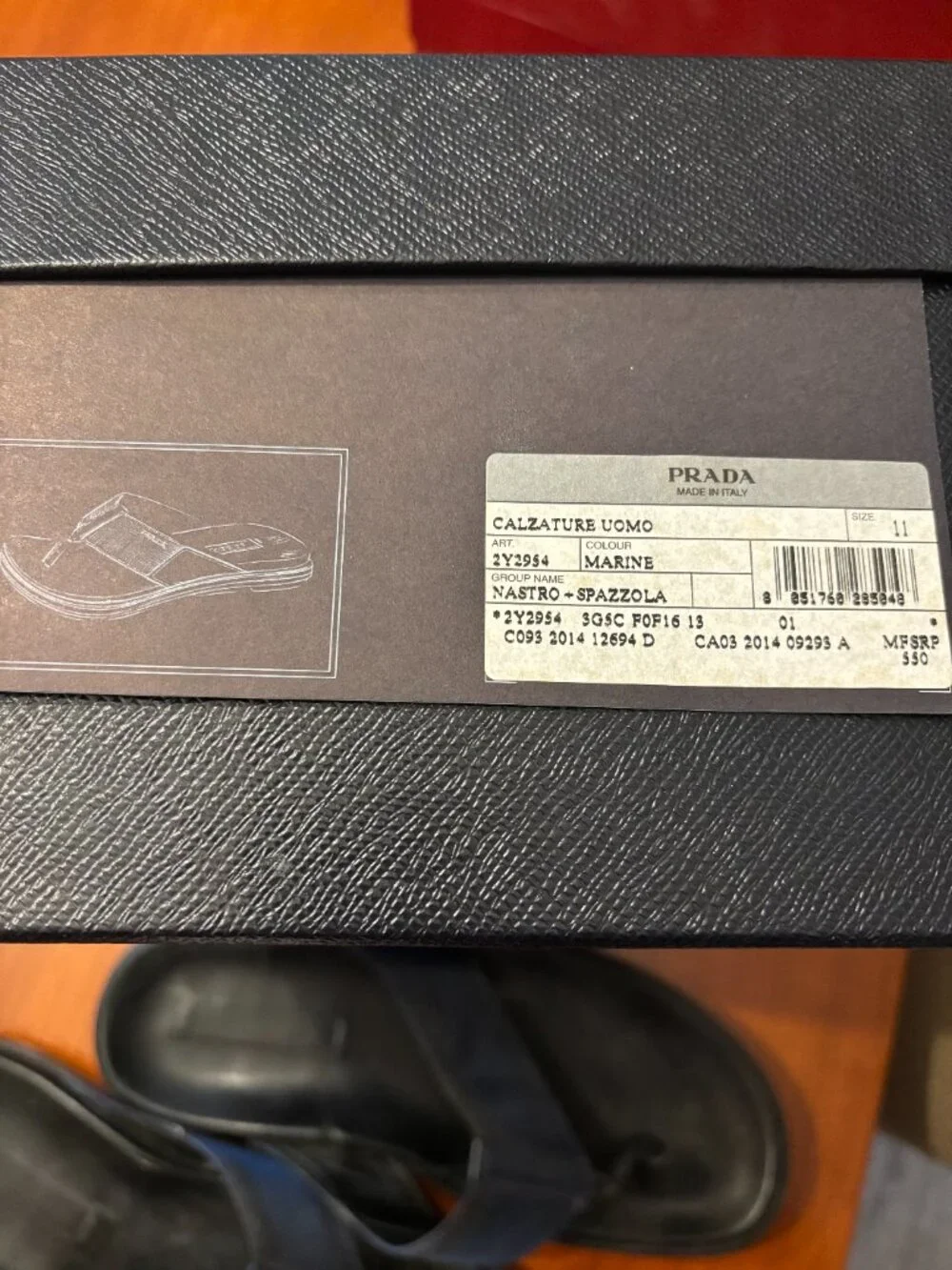 Prada men sandals